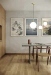 Lampa wisząca wewnętrzna BUBLE szczotkowane złoto - 3x20W LED E27 220-240V AC IP20 - MILOOX - aranżacja