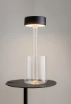 Lampa stołowa wewnętrzna AI Collaboration czarna-przezroczysta - LED 3W 2200-3000-4000K 124-124-121lm 3.7V 120° IP20 - MAYTONI - aranżacja