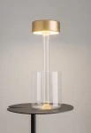Lampa stołowa wewnętrzna AI Collaboration złota-przezroczysta - LED 3W 2200-3000-4000K 124-124-121lm 3.7V 120° IP20 - MAYTONI