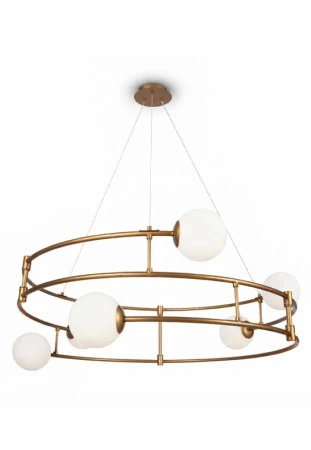 Lampa wisząca wewnętrzna BALANCE brązowa - 40W G9 220-240V AC IP20 - MAYTONI