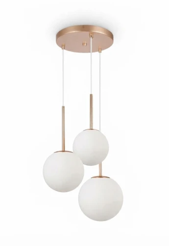 Lampa wisząca wewnętrzna BASIC złota - 40W E14 220-240V AC IP20 - MAYTONI