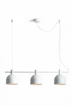 Lampa wisząca BERYL 3 white - 3xE27 LED 15W 230V 50 Hz IP20