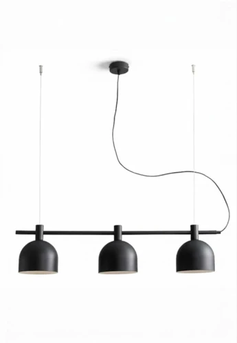 Lampa wisząca BERYL 3 black - 3xE27 LED 15W 230V 50 Hz IP20