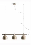 Lampa wisząca BERYL 3 beige - 3xE27 LED 15W 230V 50 Hz IP20