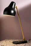 Lampa stołowa VL38 czarna - LOUIS POULSEN
