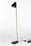 Lampa podłogowa VL38 czarna - LOUIS POULSEN