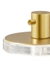 Kinkiet zewnętrzny VENEXIA mat brass - LED 8W, 2700K, Ra>80, 594lm, 220-240V AC - PANZERI