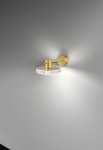 Kinkiet zewnętrzny VENEXIA mat brass - LED 8W, 2700K, Ra>80, 594lm, 220-240V AC - PANZERI