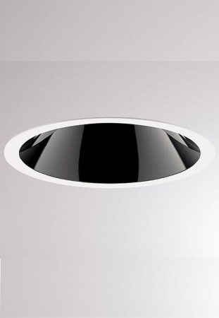 Oprawa oświetleniowa reflektor wpuszczany DARK NIGHT MEDIUM R white matt-black - LED, 40°, 2700K, CRI >90 - MOLTO LUCE