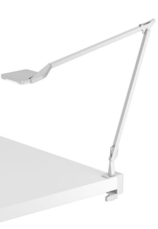 Lampa z zapięciem bocznym biurkowa JACKIE CM01 white - PANZERI 