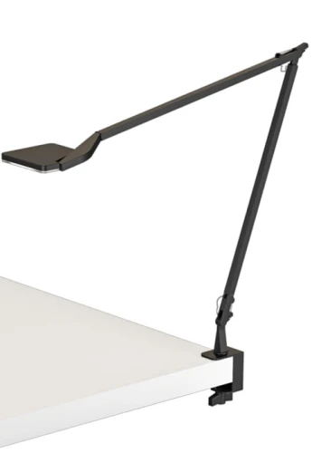 Lampa biurkowa z zapięciem bocznym JACKIE black - LED 10W 3000K 706lm 220-240V AC dimmable Step DIM - PANZERI