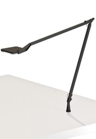 Lampa biurkowa z mocowaniem przelotowym JACKIE black - LED 10W 3000K 706lm 220-240V AC IP40 dimmable (Step DIM) - PANZERI