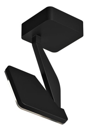 Oprawa wewnętrzna sufit-ściana JACKIE P02 black - PANZERI 