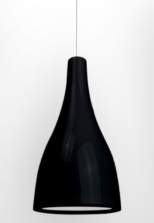 Lampa wisząca WILLY SMALL matt black - 9W, ON-OFF, CRI95, 2700K - EXENIA