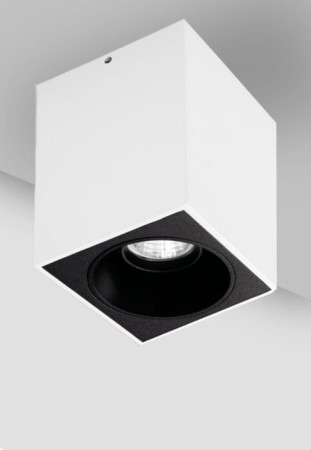 Oprawa oświetleniowa sufitowa natynkowa ATUS SINGLE SQUARE SD white - LED, 6W, 35°, 3000K, CRI >90, IP20 - MOLTO LUCE