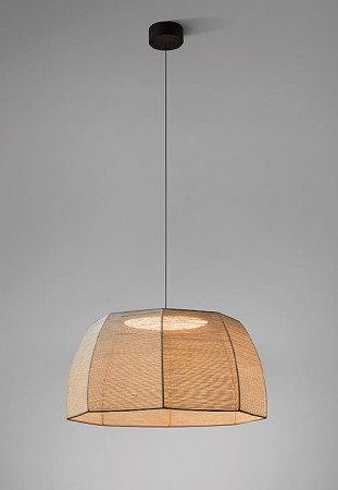 Lampa wisząca TANIT S/43 beige thread - BOVER