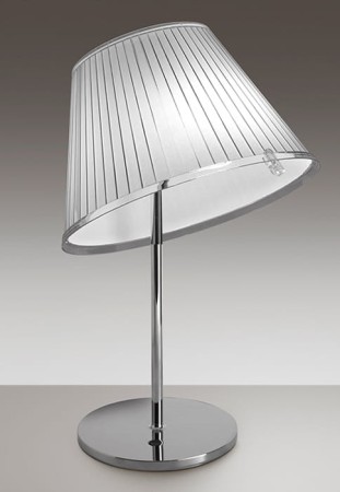 Lampa stołowa CHOOSE white-chrome - ARTEMIDE