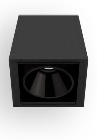 Oprawa oświetleniowa sufitowa natynkowa BLACK FOSTER SURF 1 SPOT 2700K NT black textured - LED, 2,1W, 190 lm, CRI>90, 19°, No Dim, IP20 - ARKOSLIGHT