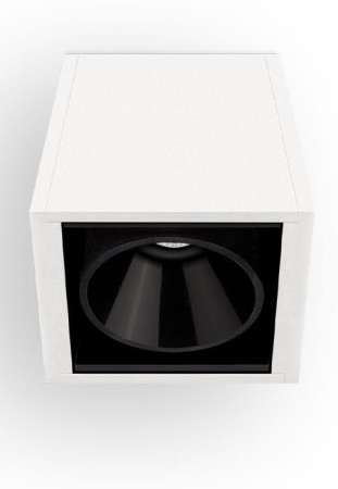 Oprawa oświetleniowa sufitowa natynkowa BLACK FOSTER SURF 1 SPOT 2700K WT textured white - LED, 2,1W, 190 lm, CRI>90, 19°, No Dim, IP20 - ARKOSLIGHT