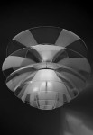Lampa wisząca PH SEPTIMA clear and matt glass-brass - 28W, E27 - LOUIS POULSEN