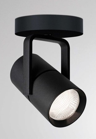 Reflektor sufitowy natynkowy 2 GO SD black - LED, 19W, 17°,3000K, CRI Premium>90, IP20 - MOLTO LUCE