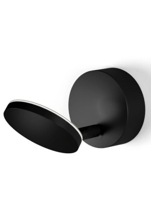 Oprawa oświetleniowa wewnętrzna sufit-ściana BELLA A02 black - PANZERI