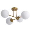 Lampa wisząca ROMA 4 złota