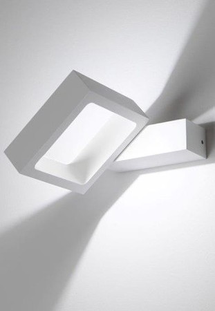 Oprawa oświetleniowa ścienna natynkowa BO SINGLE W white matt - LED, 6W, 2700K, CRI >90, IP20 - MOLTO LUCE 