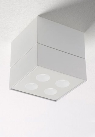 Reflektor sufitowy natynkowy GRID LFO SD white - LED 10W, 30°, 2700K, CRI>90, IP20 - MOLTO LUCE 