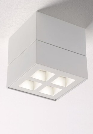 Reflektor sufitowy natynkowy GRID SD white - LED 10W, 30°, 2700K, CRI>90, IP20 - MOLTO LUCE 