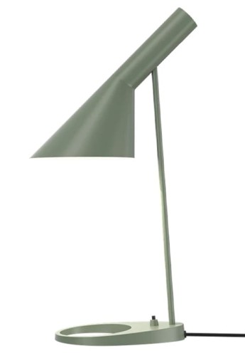 Lampa stołowa AJ pale petroleum - 1x20W E27, IP20 - LOUIS POULSEN