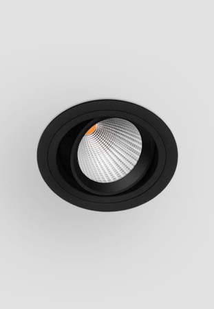 Oprawa oświetleniowa wewnętrzna sufitowa wpuszczana WELLIT S 1 26º 3000K NT textured black - ARKOSLIGHT 