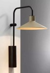 Lampa ścienna PLATET A/02 olive grey - BOVER
