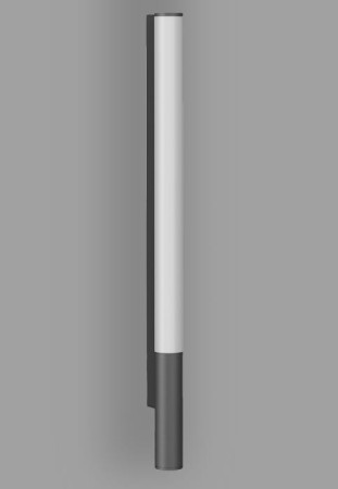 Oprawa oświetleniowa liniowa ścienna nadbudowana OMEGA Applique ferrite - LED 16W, 4000K, CRI>90, DOWN OPAL, IP20, dł. 792 mm - TARGETTI 