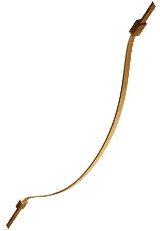 Oprawa oświetleniowa sufitowo-ścienna BOW wood - 24V DC, IP20 z 3 skrzynkami mocującymi - PANZERI