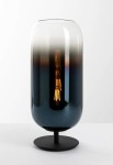 Lampa stołowa GOPLE black-blue - 1x17W E27, 1176lm, IP20 - ARTEMIDE
