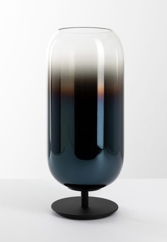 Lampa stołowa GOPLE black-blue - 1x17W E27, 1176lm, IP20 - ARTEMIDE