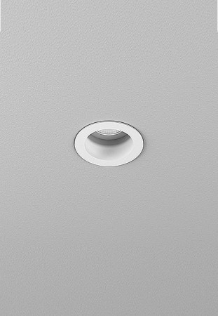 Oprawa sufitowa wewnętrzna wpuszczana HOLLOW mini LED M927 24° biały 63∅ - 8.5W, 2700K, CRI>90 - AQForm