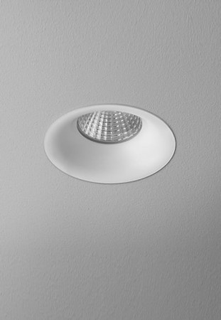 Oprawa sufitowa wewnętrzna wpuszczana HOLLOW x1 round LED M927 36° biały - 11W, 2700K, CRI>90 - AQForm 