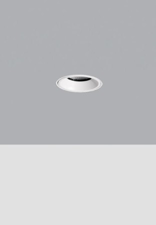 Oprawa sufitowa wpuszczana CCTEVO DOWNLIGHT 38 trimless plaster white - LED 6.3W, FL-30°, 2700K, CRI>90, IP20-54 - TARGETTI 