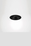 Oprawa sufitowa wpuszczana CCTEVO DOWNLIGHT 58 deep black - LED 8.2W, FL-38°, 2700K, CRI>90, IP20-54 - TARGETTI