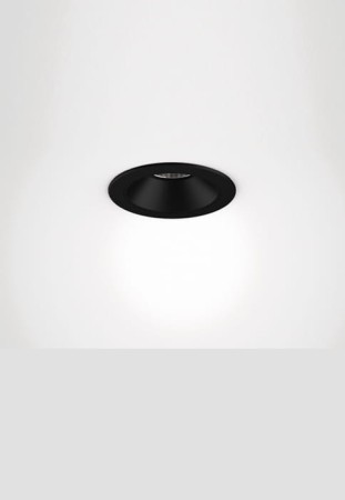 Oprawa sufitowa wpuszczana CCTEVO DOWNLIGHT 58 deep black - LED 8.2W, FL-38°, 2700K, CRI>90, IP20-54 - TARGETTI 