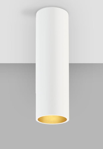 Oprawa oświetleniowa sufitowa natynkowa SCOPE 27 SURFACE 7W DIM PUSH 2700K WG white-gold - LED, 910 lm, CRI>90, 47°, IP20 - ARKOSLIGHT
