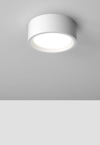 Lampa sufitowa natynkowa wewnętrzna MIDI RING rim LED M930 biały - 17W, 3000K, CRI>90 - AQForm