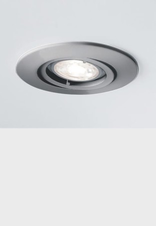 Oprawa oświetleniowa sufitowa wpuszczana SERIE 332 HV chrome - QPAR 16 GU10 9W, 25°, IP20 - MOLTO LUCE 