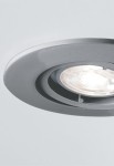 Oprawa oświetleniowa sufitowa wpuszczana SERIE 332 HV brushed nickel - QPAR 16 GU10 9W, 25°, IP20 - MOLTO LUCE