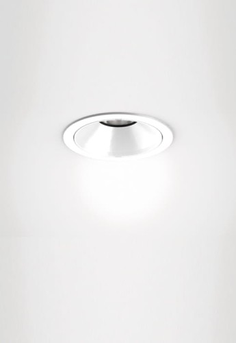 Oprawa sufitowa wpuszczana CCTEVO DOWNLIGHT 78 plaster white - LED 12W, FL-39°, 2700K, CRI>90, IP20-54 - TARGETTI