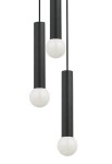 Lampa wisząca BATON III czarny - 10W LED, 220-230V, IP20, wys. 130 cm