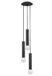 Lampa wisząca BATON III czarny - 10W LED, 220-230V, IP20, wys. 130 cm