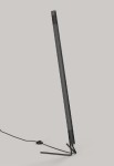 Lampa podłogowa RADENT czarna - 18W LED, 1550lm, 3000K, IP20 wys. 1475 mm - NUAD